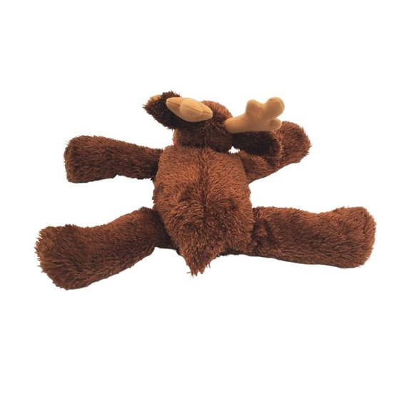 Hallmark COMET Reindeer Plush Toy 16” Stuffed Animal Tinsel Fur Bell On Neck New - Picture 3 of 5